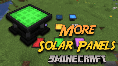 More Solar Panels Mod (1.20.1, 1.19.2) – Empowering Your Minecraft Technological Odyssey Thumbnail