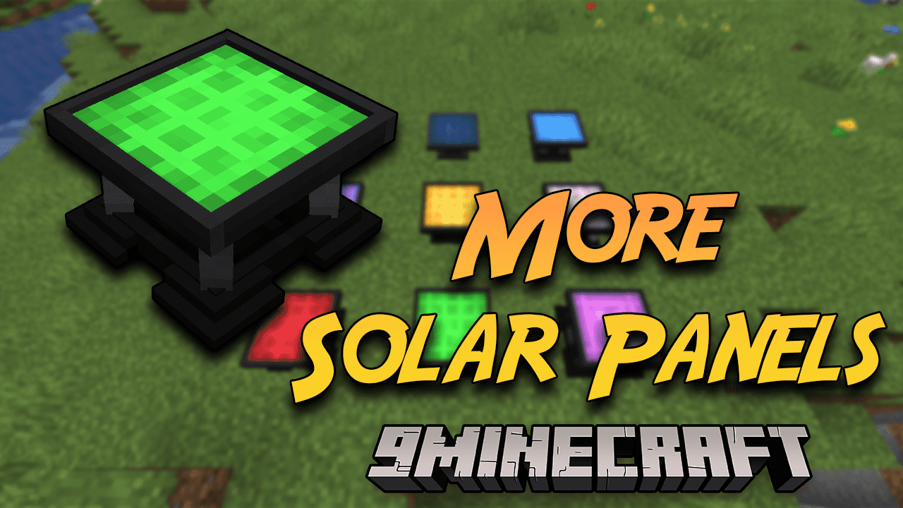 More Solar Panels Mod (1.20.1, 1.19.2) - Empowering Your Minecraft Technological Odyssey 1