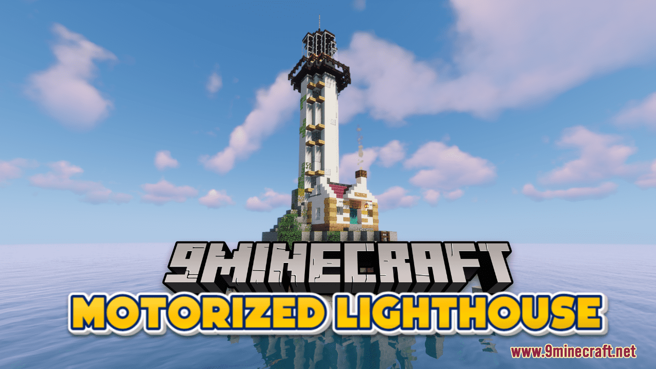 Motorized Lighthouse Map (1.21.1, 1.20.1) - Functional Lego Replica 1