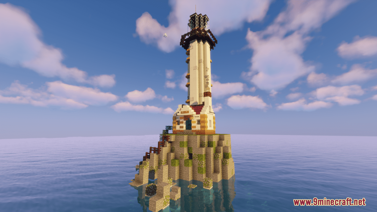 Motorized Lighthouse Map (1.21.1, 1.20.1) - Functional Lego Replica 3