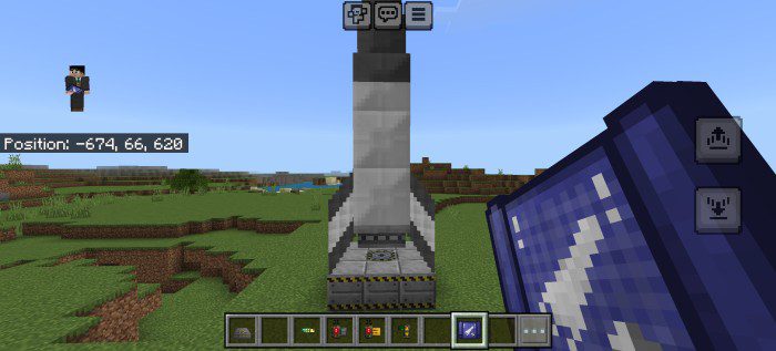 MrHusana909's Long Range Rockets Addon (1.20) - MCPE/Bedrock Mod 3