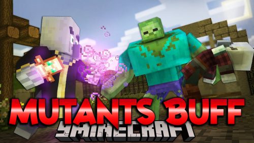 Mutants Buff Mod (1.20.1, 1.19.4) – Enchanted Mutant Monsters Thumbnail