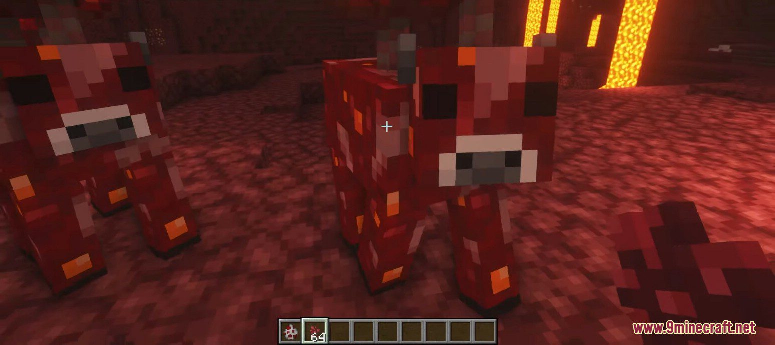 Nether Mooshrooms Mod (1.19.2) - Enemy Expansion 9