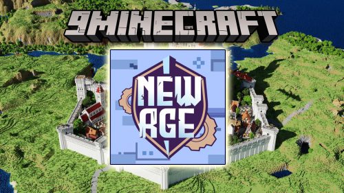 New Age Modpack (1.20.4, 1.19.4) – Medieval Era World in Minecraft Thumbnail