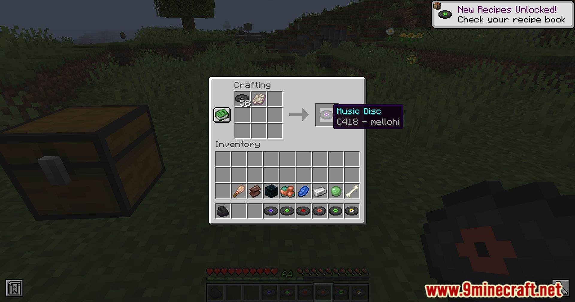 NoCube's Craftable Music Discs Mod (1.20.1, 1.19.4) - A Symphony Of Crafting 13