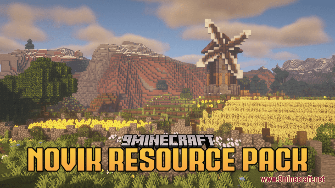 Novik Resource Pack (1.20.6, 1.20.1) - Texture Pack 1