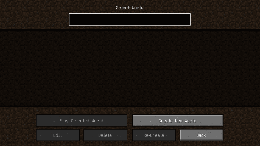 OWorld2Create Mod (1.20.3, 1.19.4) - No More Automatic “Create New World” Screen 3