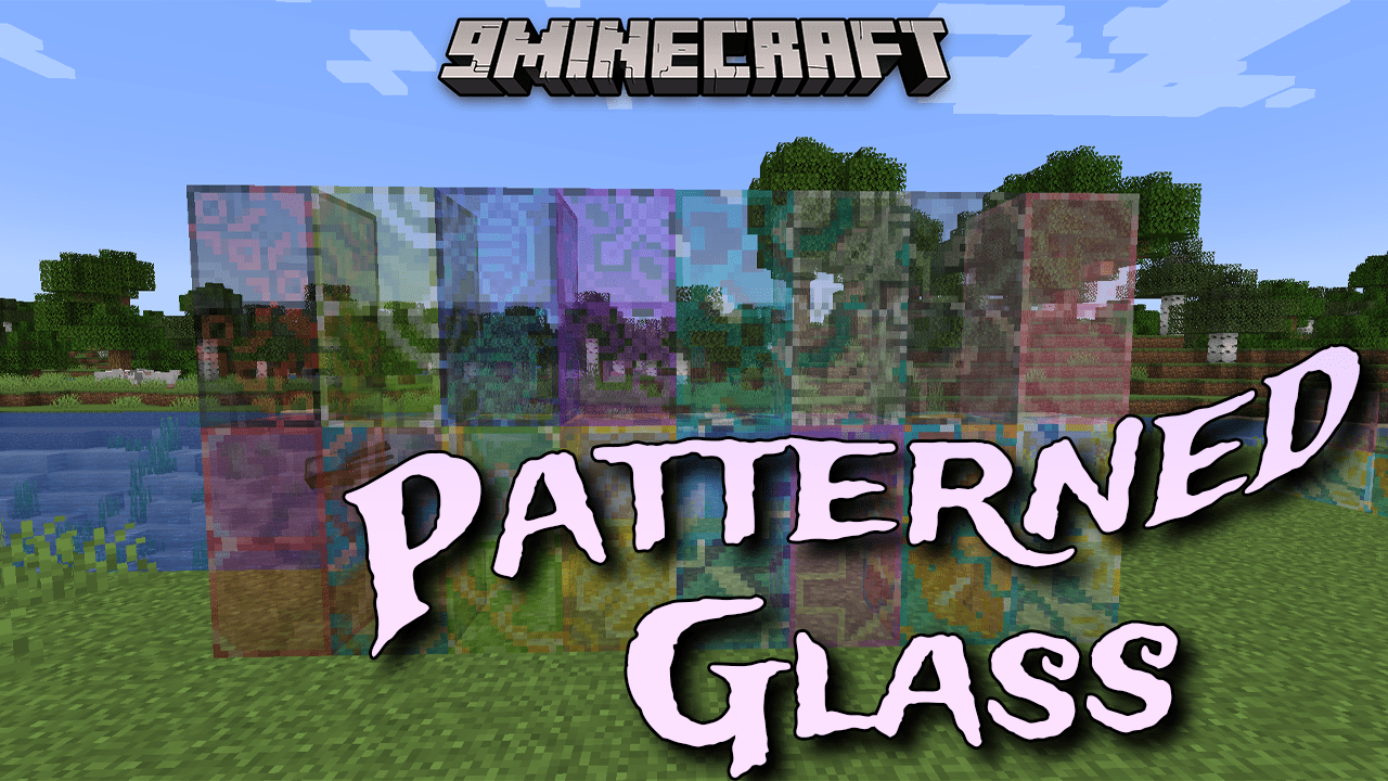 Patterned Glass Mod (1.20.1, 1.19.4) - Crafting Colorful Masterpieces In Minecraft 1