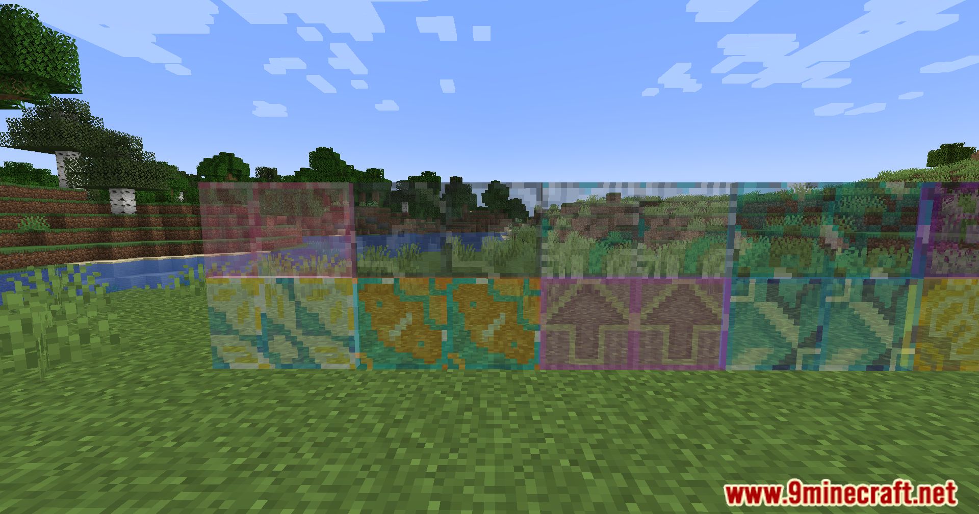 Patterned Glass Mod (1.20.1, 1.19.4) - Crafting Colorful Masterpieces In Minecraft 3