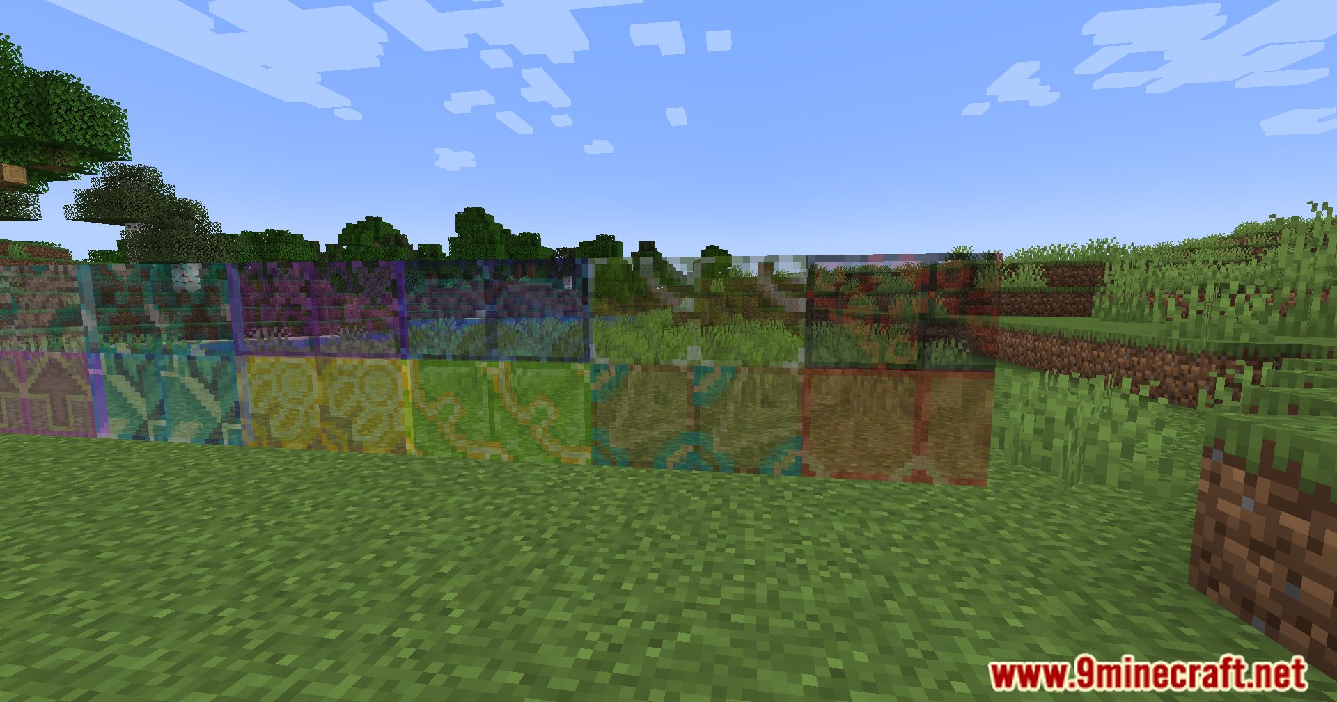 Patterned Glass Mod (1.20.1, 1.19.4) - Crafting Colorful Masterpieces In Minecraft 6