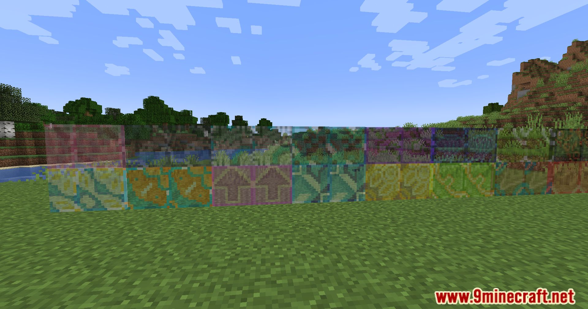 Patterned Glass Mod (1.20.1, 1.19.4) - Crafting Colorful Masterpieces In Minecraft 7