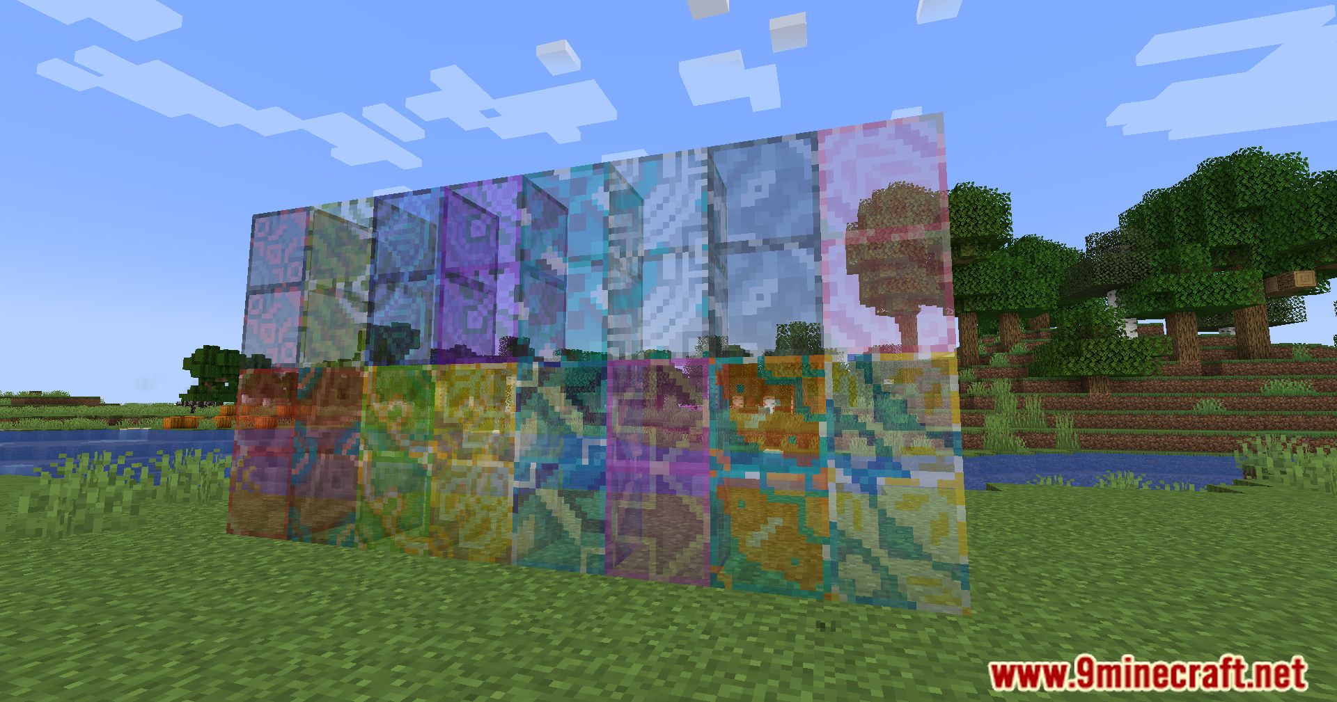 Patterned Glass Mod (1.20.1, 1.19.4) - Crafting Colorful Masterpieces In Minecraft 8