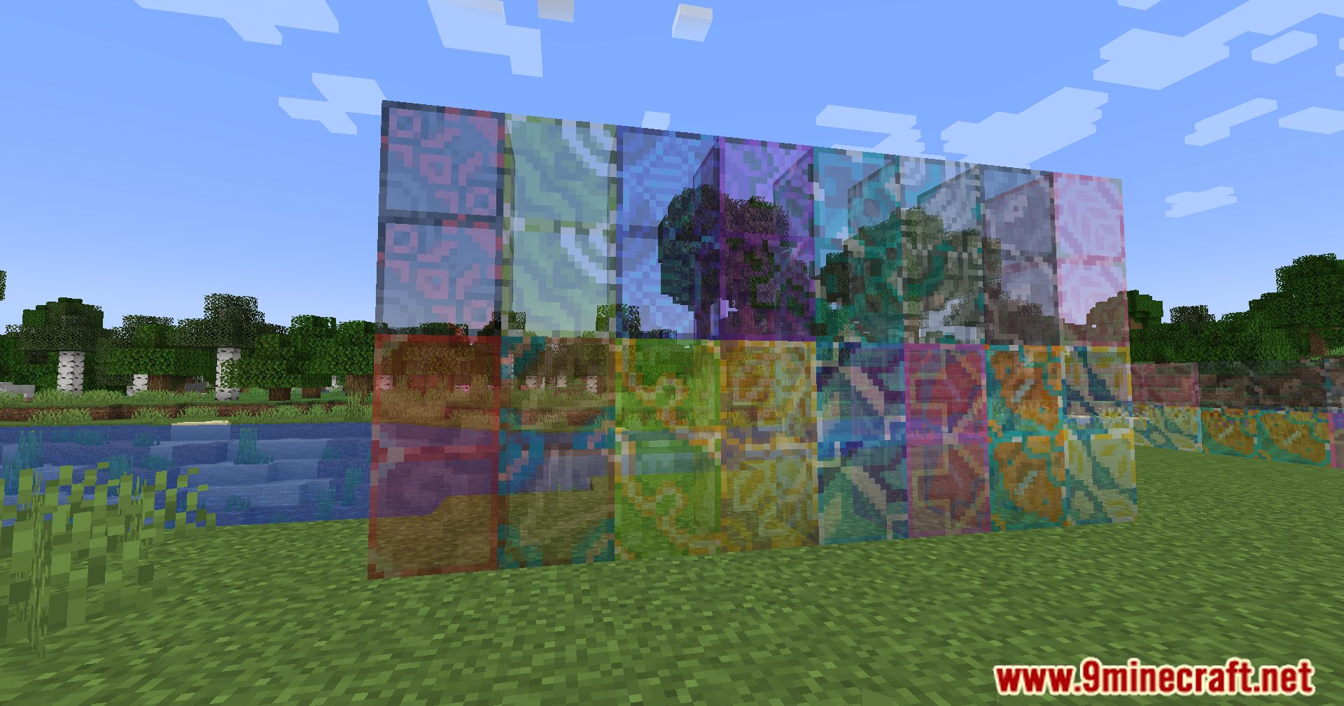 Patterned Glass Mod (1.20.1, 1.19.4) - Crafting Colorful Masterpieces In Minecraft 9