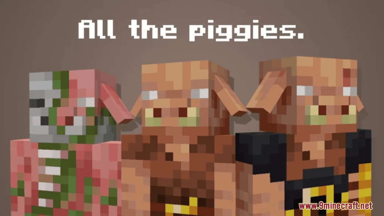 Pigful Piglins Resource Pack (1.20.6, 1.20.1) - Texture Pack 13