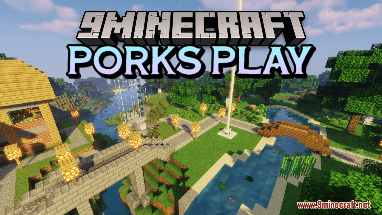 Porks Play Map (1.21.1, 1.20.1) - Designer Hood Chronicles 1