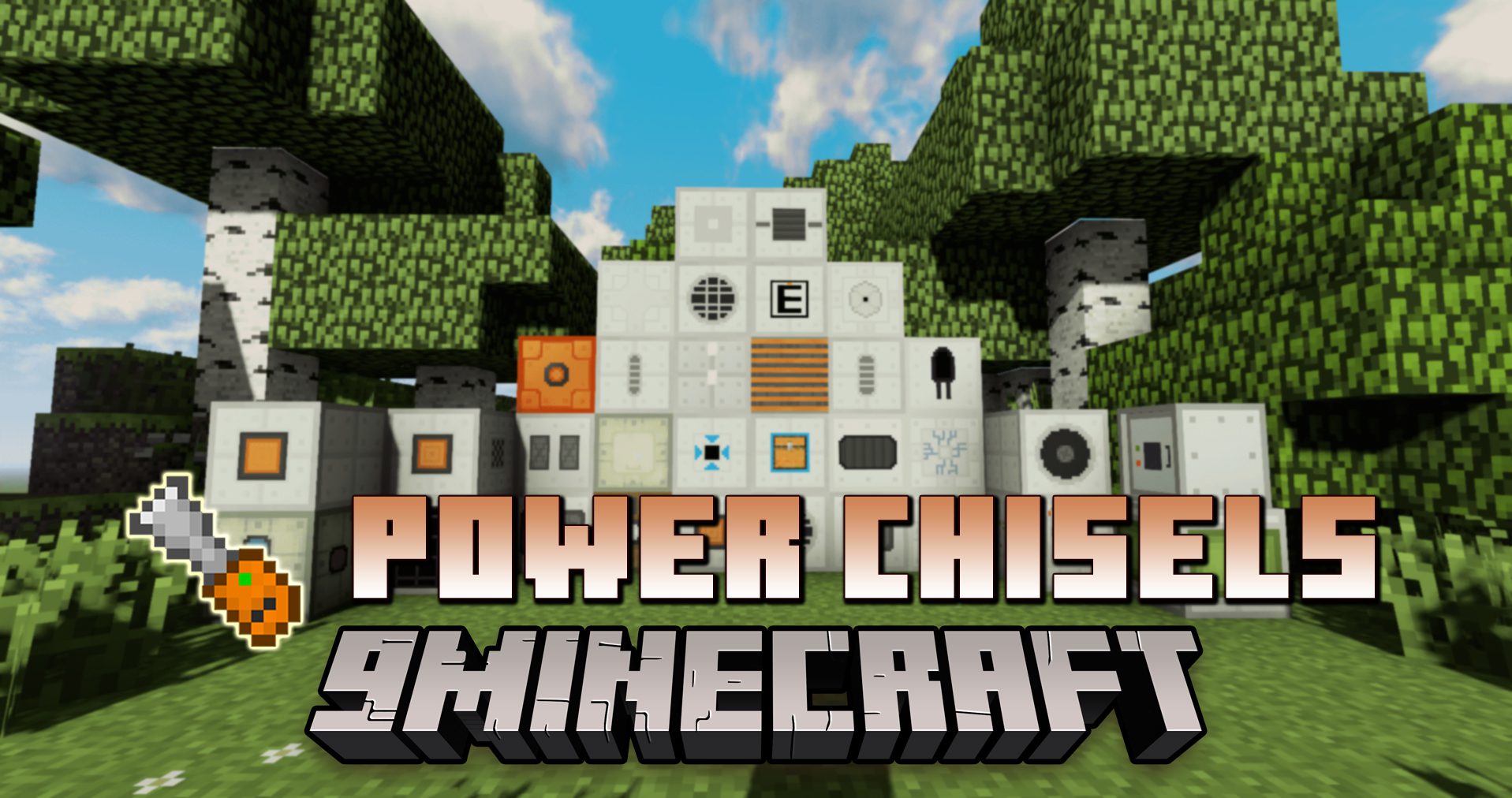 Power Chisels Mod (1.12.2) - Electric Chisel, Fluxed Chisel 1