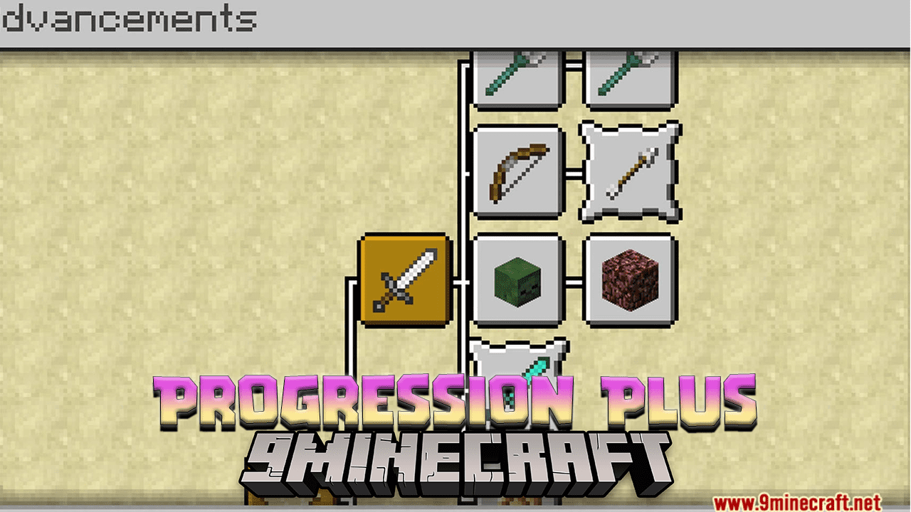 Progression Plus Data Pack (1.20.4, 1.19.4) - Evolve Your Minecraft Journey! 1