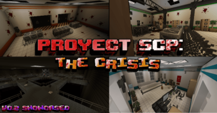 Proyect SCP: The Crisis Map (1.20) - MCPE/Bedrock 1