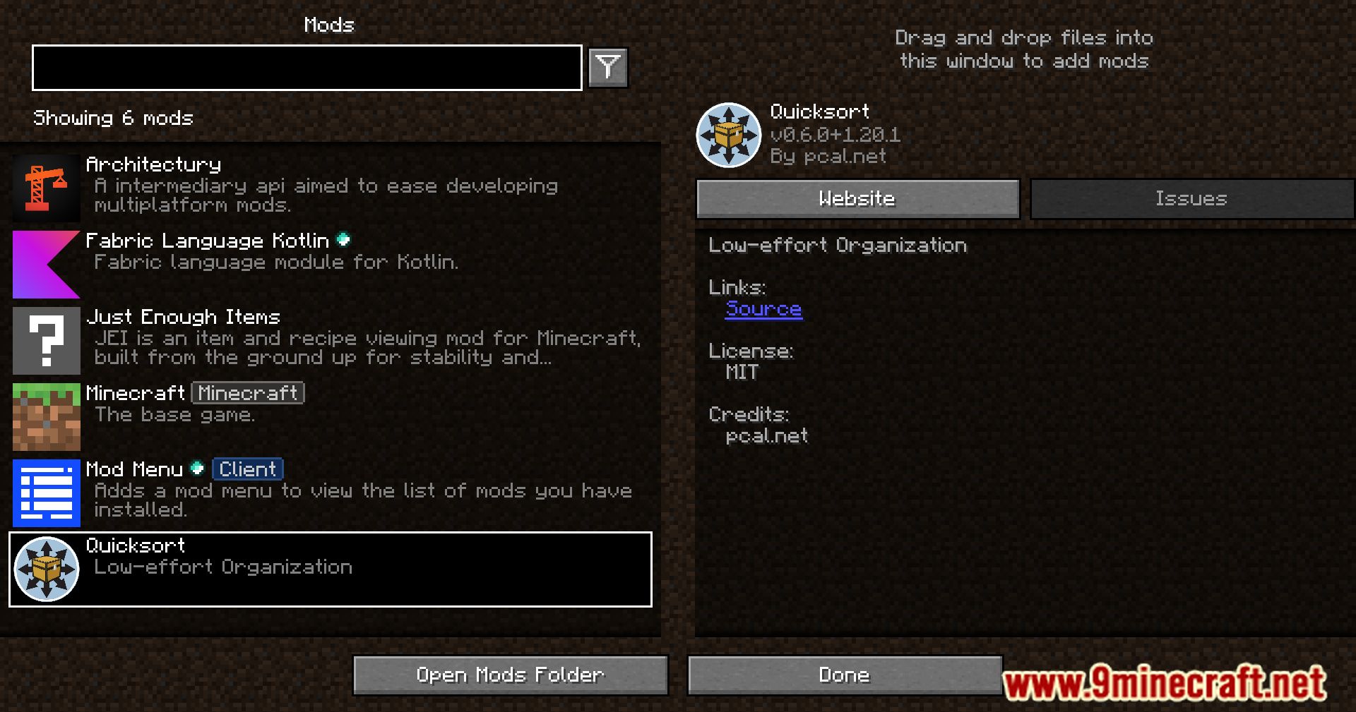 Quicksort Mod (1.20.5, 1.20.1) - Organizational Ease, Optimize Your Workshop!! 2