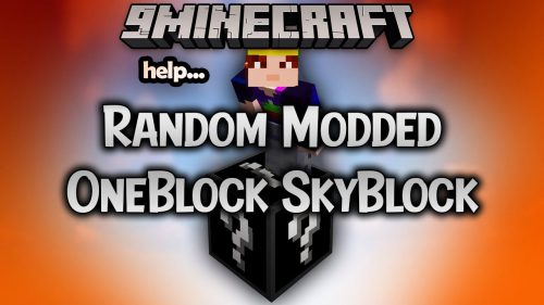 Random Modded OneBlock SkyBlock Modpack (1.16.5) – Good Luck Thumbnail