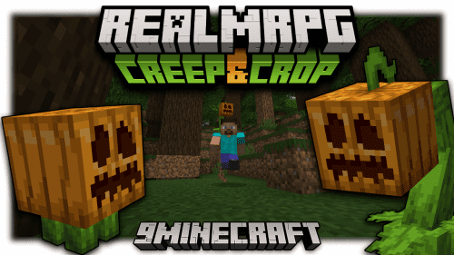 Realm RPG Creep & Crop Mod (1.20.1, 1.19.4) – Harvest Horizons, Embrace Festive Vibes!! Thumbnail