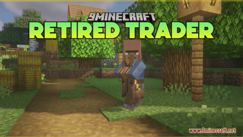Retired Trader Resource Pack (1.20.6, 1.20.1) – Texture Pack Thumbnail