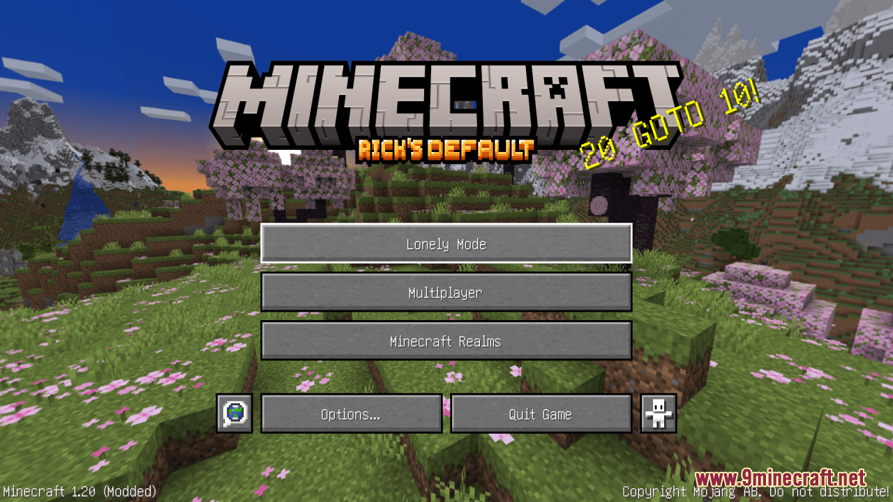 Rick's Default Resource Pack (1.20.6, 1.20.1) - Texture Pack 10