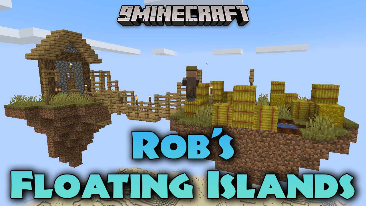 Rob's Floating Islands Mod (1.20.1, 1.19.3) - Embark On Sky-High Adventures 1