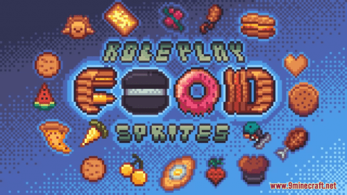 Roleplay Food Sprites Resource Pack (1.20.6, 1.20.1) – Texture Pack Thumbnail