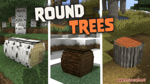 Round Trees Resource Pack (1.20.6, 1.20.1) – Texture Pack Thumbnail