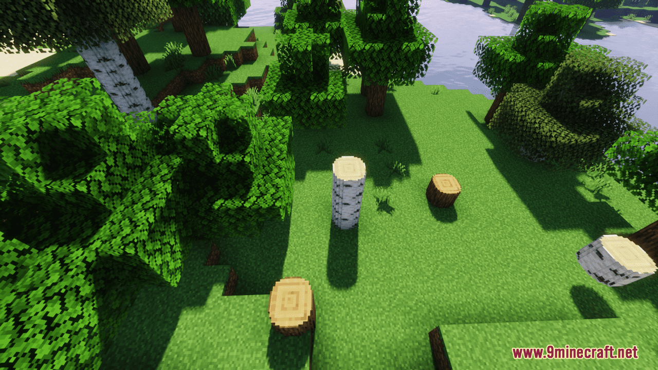 Round Trees Resource Pack (1.20.6, 1.20.1) - Texture Pack 4