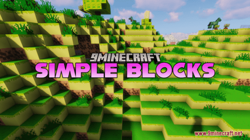 Simple Blocks Resource Pack (1.20.6, 1.20.1) – Texture Pack Thumbnail