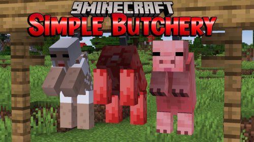 Simple Butchery Mod (1.21.1, 1.20.1) – Easy Way to Extract Meat from Livestock Thumbnail