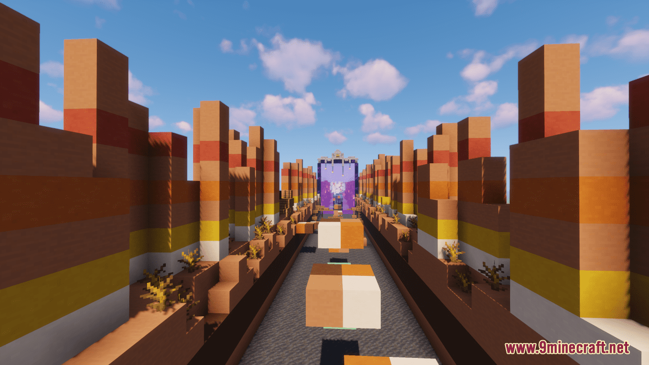 Simple Parkour Map (1.21.1, 1.20.1) - Colorful Jumps 8