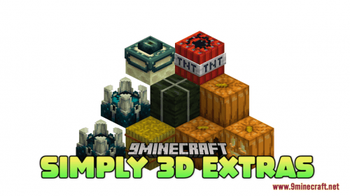 Simply 3D Extras Resource Pack (1.20.6, 1.20.1) – Texture Pack Thumbnail