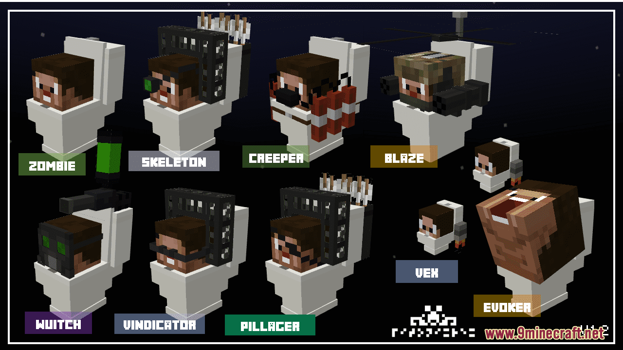 Skibidi Toilet Resource Pack (1.20.6, 1.20.1) - Texture Pack 16