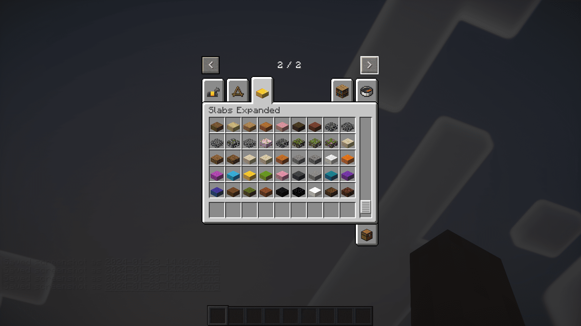 Slabs Expanded Mod (1.20.4, 1.19.4) - Slabs For All Blocks 11