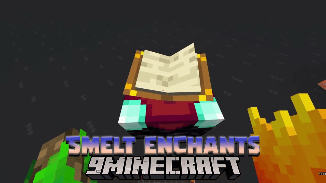 Smelt Enchant Data Pack (1.20.4, 1.19.4) - Furnace Tools! 1