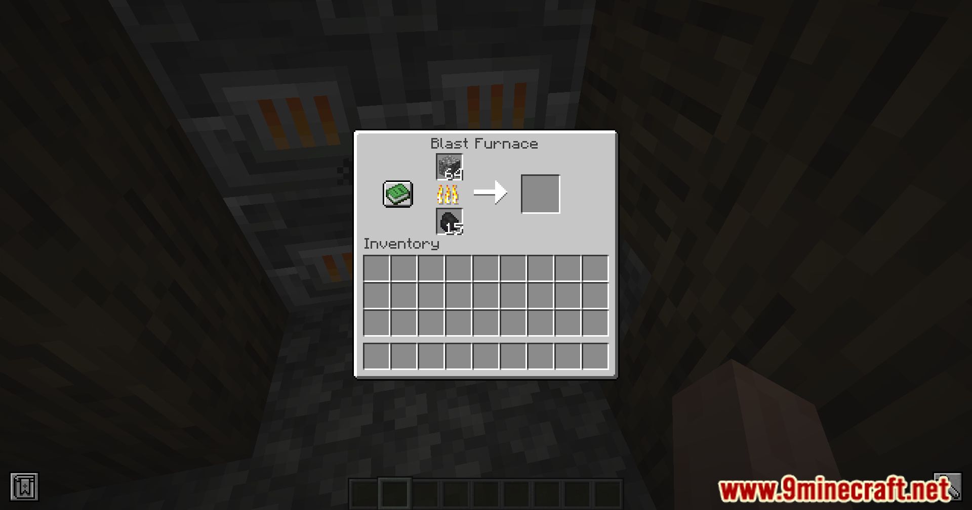 Smelting Cobblestone In A Blast Furnace Mod (1.20.4, 1.19.4) - Efficiency Boost, Accelerate Smelting 5