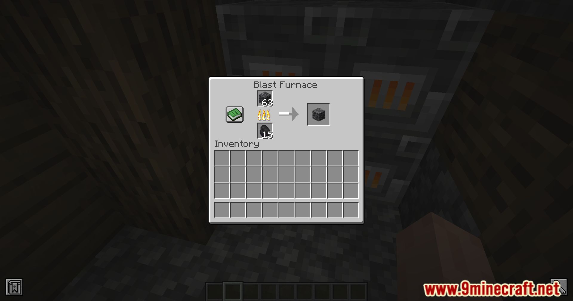 Smelting Cobblestone In A Blast Furnace Mod (1.20.4, 1.19.4) - Efficiency Boost, Accelerate Smelting 6