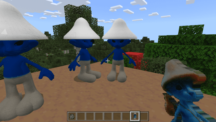 Smurf Cat 3D Addon (1.20, 1.19) - MCPE/Bedrock Mod 6