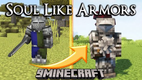 Soul Like Armors Reworked Mod (1.20.1, 1.19.4) – Dark Souls Armors Thumbnail