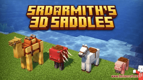 SrDarmith’s 3D Saddles Resource Pack (1.20.6, 1.20.1) – Texture Pack Thumbnail