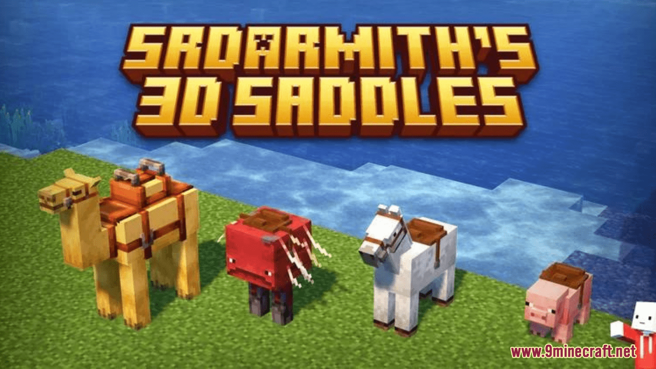 SrDarmith's 3D Saddles Resource Pack (1.20.6, 1.20.1) - Texture Pack 1