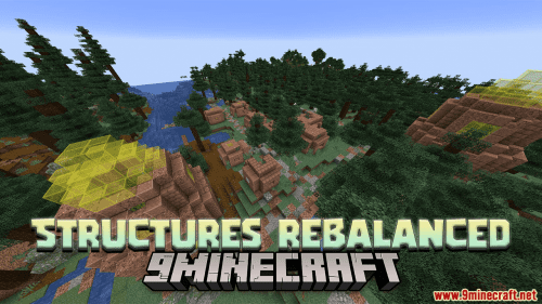 Structures Rebalanced Data Pack (1.20.4, 1.19.4) – Revamped Realms! Thumbnail