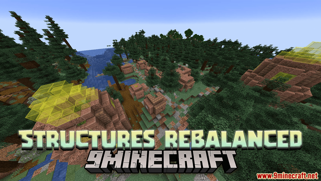 Structures Rebalanced Data Pack (1.20.4, 1.19.4) - Revamped Realms! 1