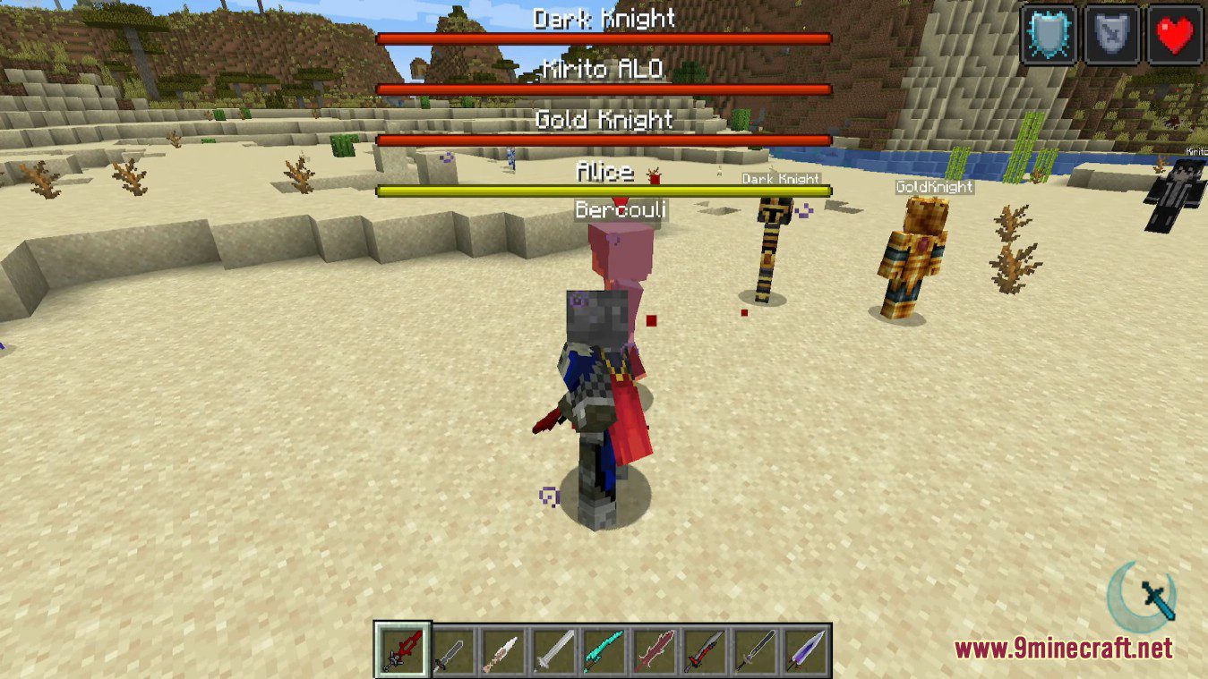 Sword Craft Online Mod (1.16.5, 1.12.2) - Sword Art Online 12