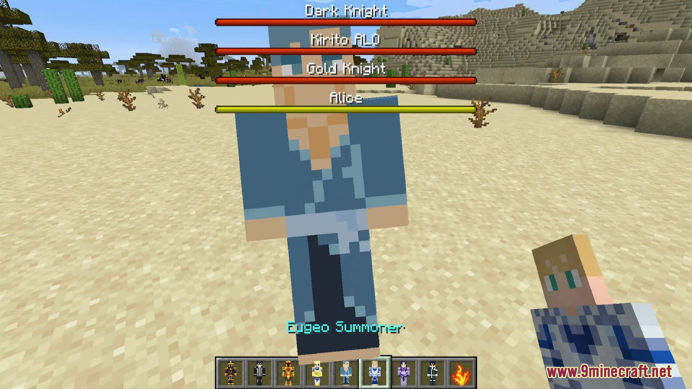 Sword Craft Online Mod (1.16.5, 1.12.2) - Sword Art Online 6