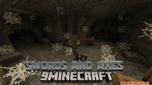 Swords And Axes Dungeons Data Pack (1.20.4, 1.19.4) – Unleash Your Might in the Depths! Thumbnail