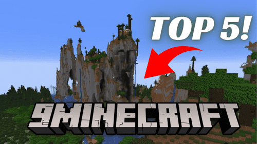 Top 5 Incredible Minecraft Seeds for Building (1.20.4, 1.19.4) – Java/Bedrock Edition Thumbnail